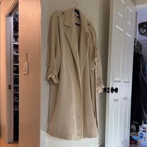 Classic Beige Women's Trench Coat
